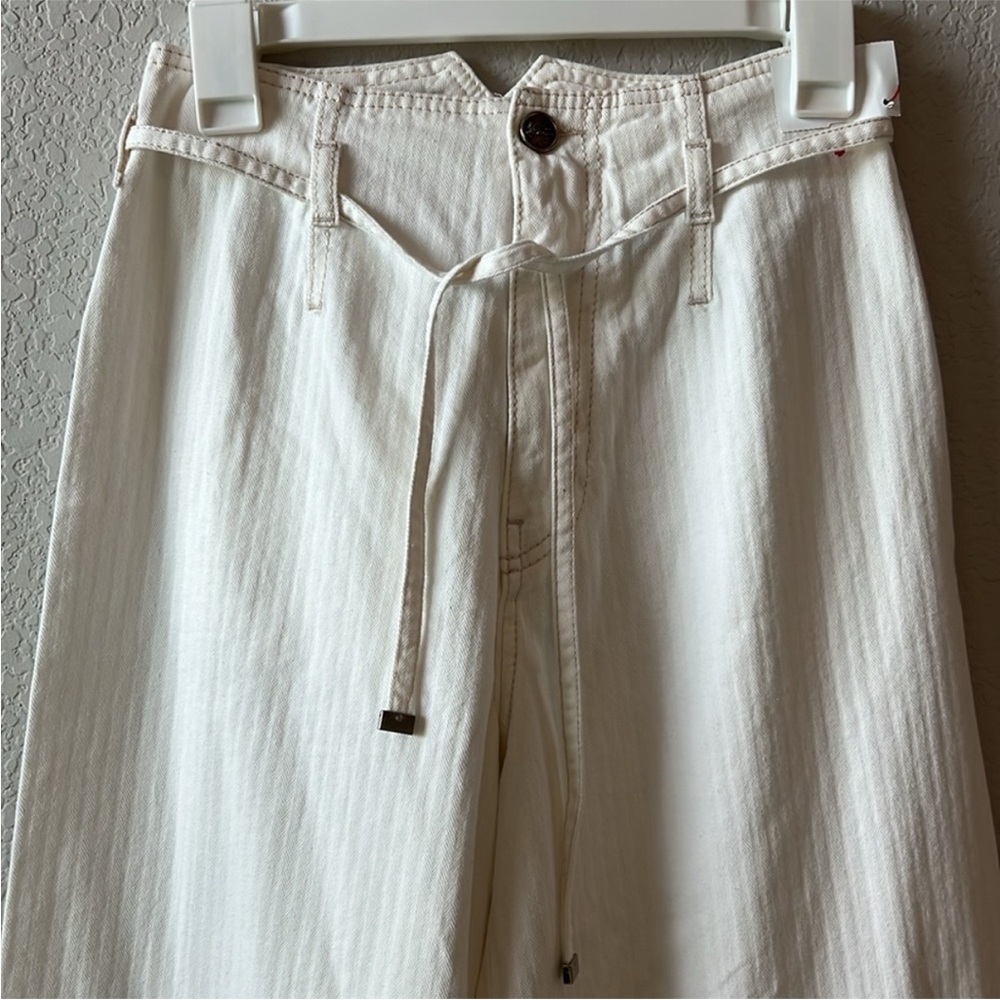 ETRO belted high-rise wide-leg jeans - Picture 3 of 11